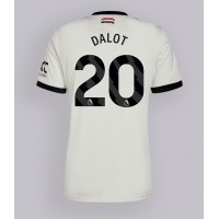 Muški Nogometni Dres Manchester United Diogo Dalot #20 Rezervni 2024-25 Kratak Rukav